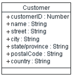 Customer class definition