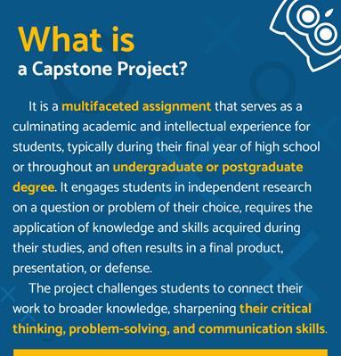 capstone projeasct meaning